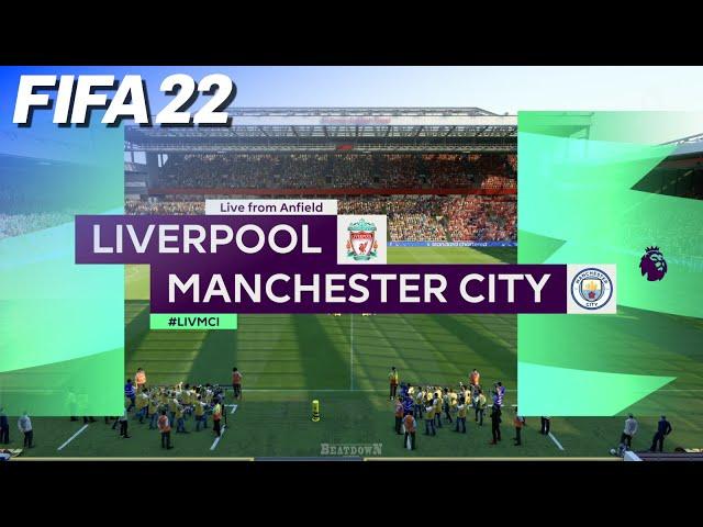 FIFA 22 - Liverpool vs. Manchester City @ Anfield | PS5