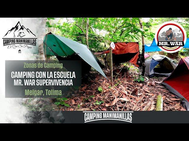 CAMPING de Supervivencia en Melgar Tolima️ @Mrwarj