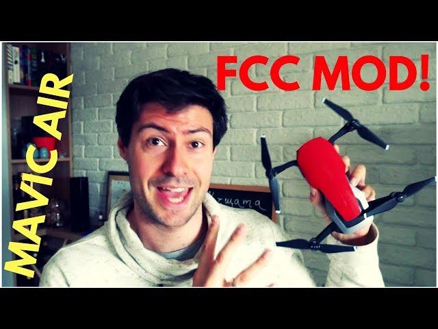 DJI Mavic Air FCC Hack: Switch to FCC Mode in 2 Minutes!