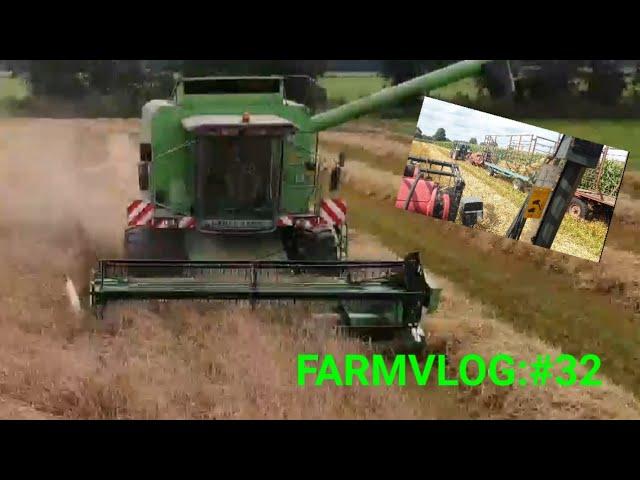 Farmvlog: #32 Roggen und Stroh ernte /das erste mal bei uns ein Deutz  Topliner 4080HST