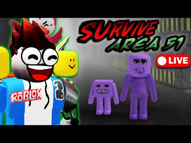 Playing SAKTKIA51 TEST SERVERS LIVE  (Roblox Area 51)