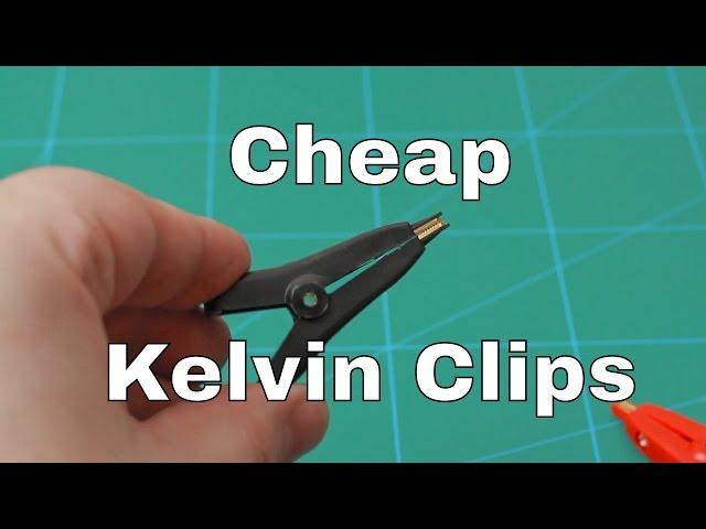 Cheap Kelvin Clips - Must Have For Milliohm Meter!