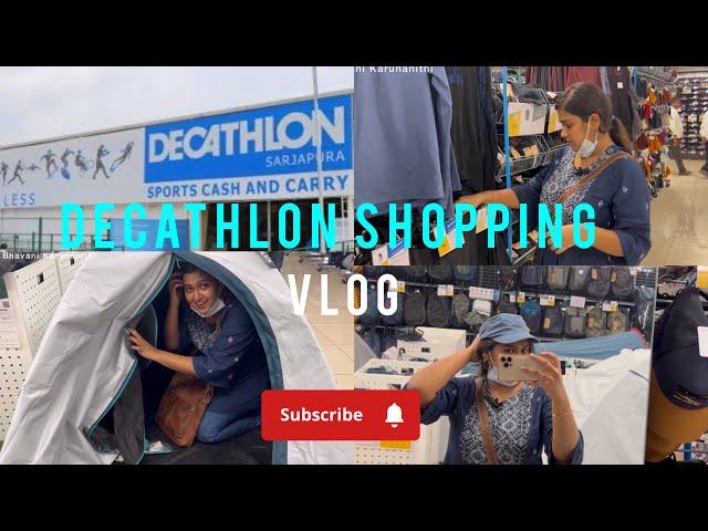 Decathlon shopping vlog #foodie#shopping #trending #newvlog #newvideo #bhavani #sports #streetfood