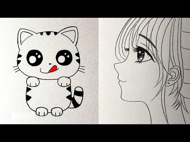 EASY DRAWING TRICKS. SIMPLE DRAWING TUTORIALS AND TIPS