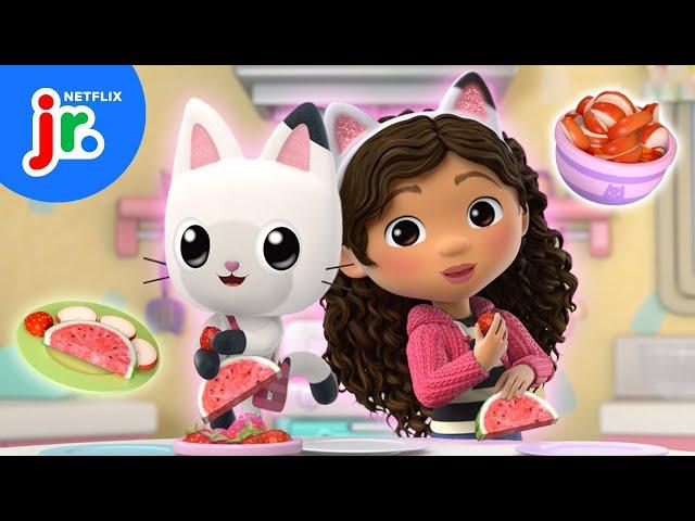 Gabby's Cat-tastic Summer Snacks!  Gabby's Dollhouse | Netflix Jr