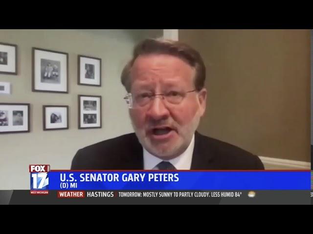 WXMI FOX 17 West Michigan: Senator Peters Demanding Answers from the Administration