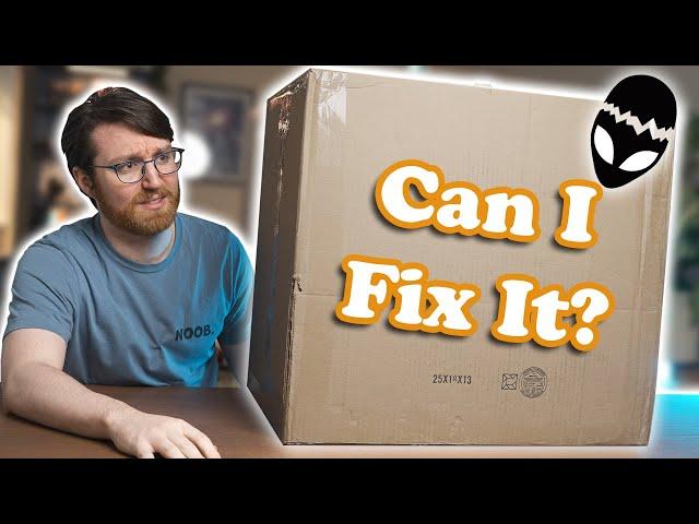 I Bought A BROKEN Alienware Gaming PC On Ebay...