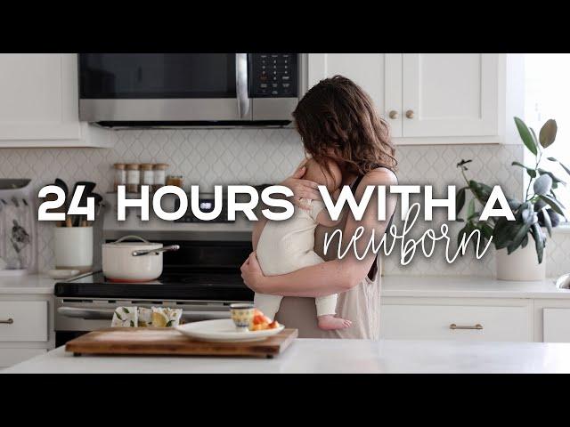 24 HOURS WITH A NEWBORN | Our Daily Routine (As First Time Parents)