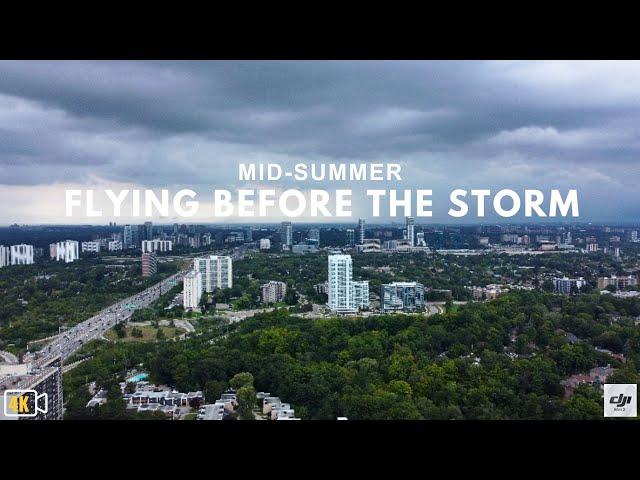 Flying before the Storm (Mid-Summer) 4K Drone Video | DJI Mini 2