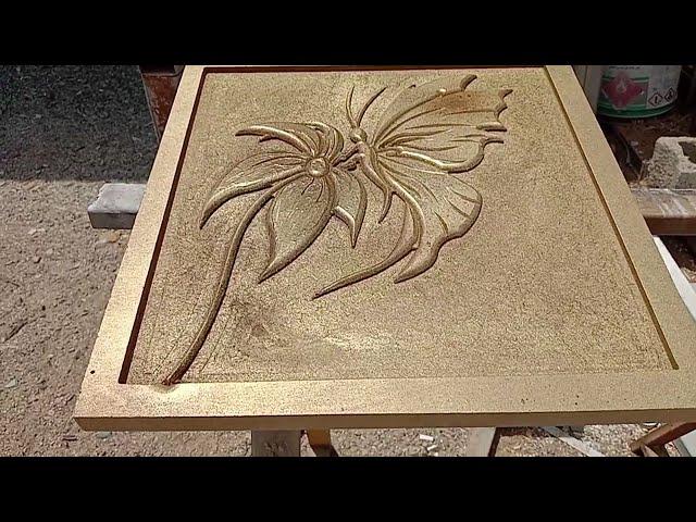 Wall Art Canvas # MDF Wall Art Canvas #CNC Router work