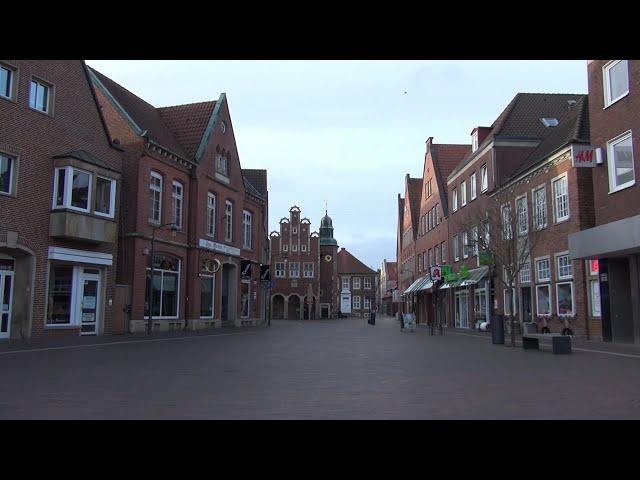 Meppen Innenstadt und Fußgängerzone 13.04.2020