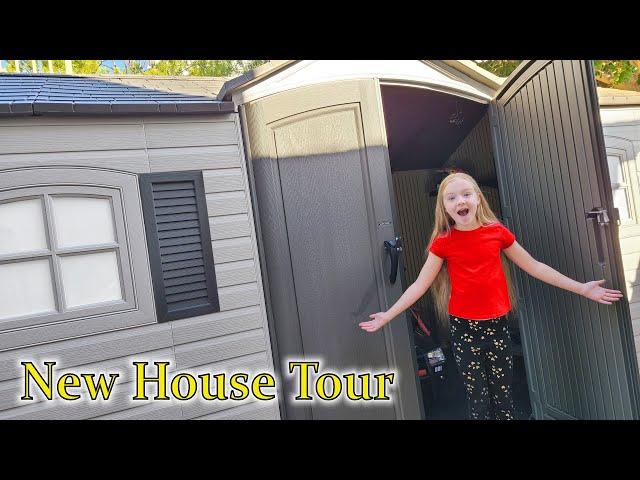 New House Tour!!! Trinity Shows Off Her Tiny House!!!