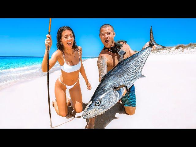 Catch And Cook With Pole Spear On Remote Islands