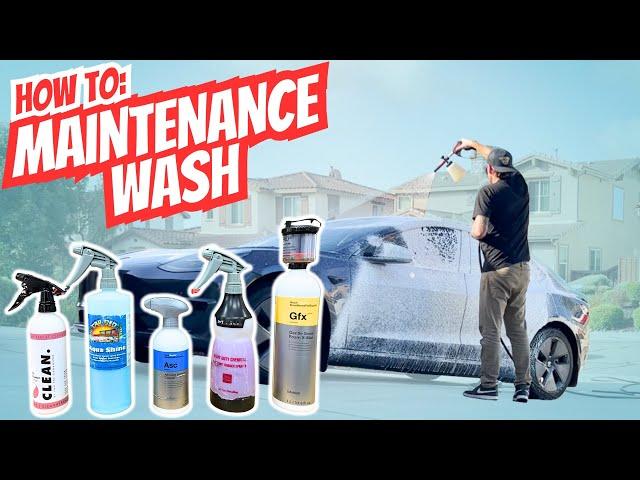 CAR WASH PROCESS - Tips & Tricks for safe car cleaning maintenance