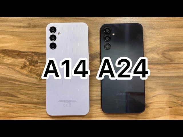 Samsung Galaxy A14 vs Samsung Galaxy A24