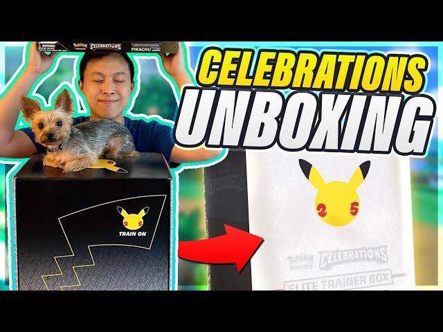 INSANE Gift Box From The Pokemon Company?! - Celebrations Is AMAZING!