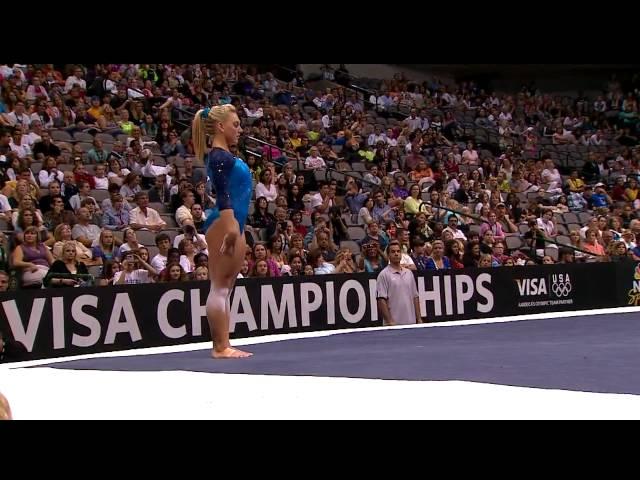 Samantha Peszek - Floor Exercise - 2009 Visa Championships - Women - Day 1