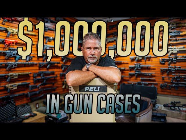 Inside My MILLION DOLLAR Gun Collection (& How I Store the Cases for Each One)