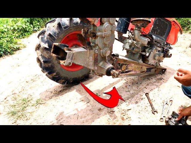 Cow Kubota ZT140 2nd derailment#khmertractormotor