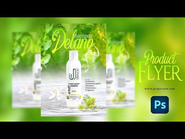 Crafting Eye-Catching Product Flyers: Adobe Photoshop Tutorial for Unique Designs