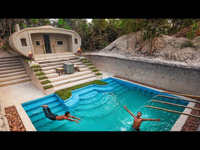 My Summer Vacation How I Built A Million Dollars Underground Private Swimming Pool In Luxury House