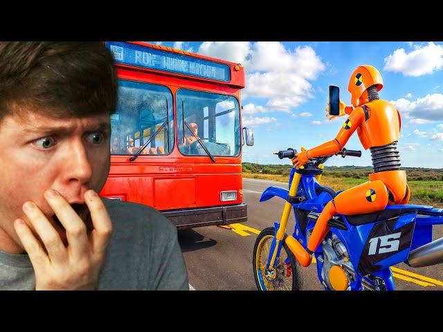 Reacting to REALISTIC Texting and Driving ACCIDENTS! (BeamNG Drive)