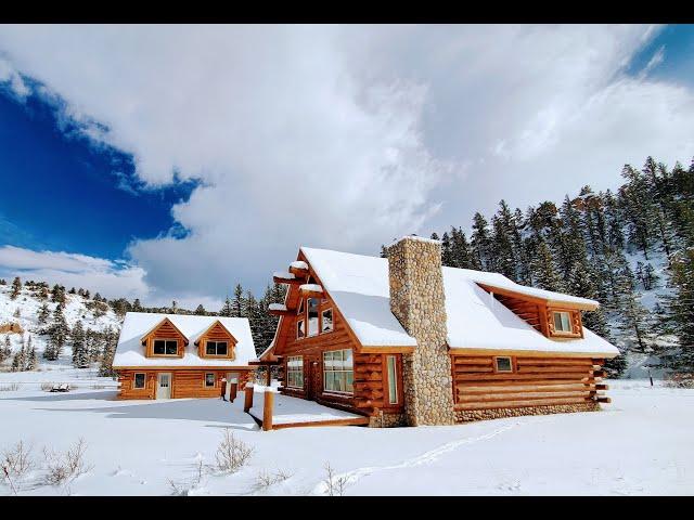 701 County Road 20, South Fork - Stunning Log cabin for Sale in the Colorado Mountains.