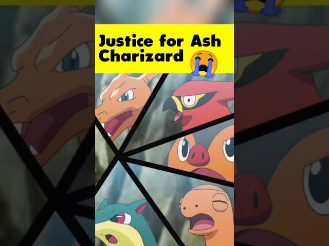 Justice for Ash Charizard  #shorts #pokemon