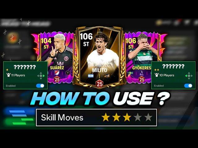 How to Use 3* SKILL MOVES Player EFFECTIVELY in H2H - FC Mobile ⁉️