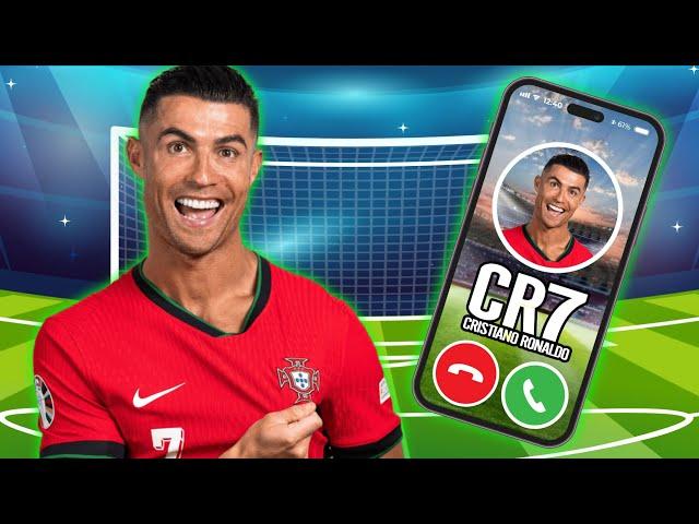 Llamada de CRISTIANO RONALDOCR7 AL TELEFONO ️