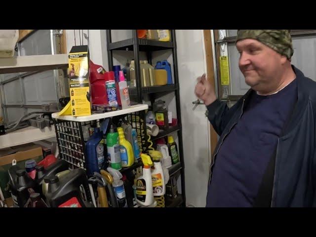 New Garage Shelves