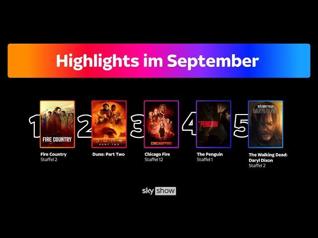 Highlights September 2024  | Sky Show