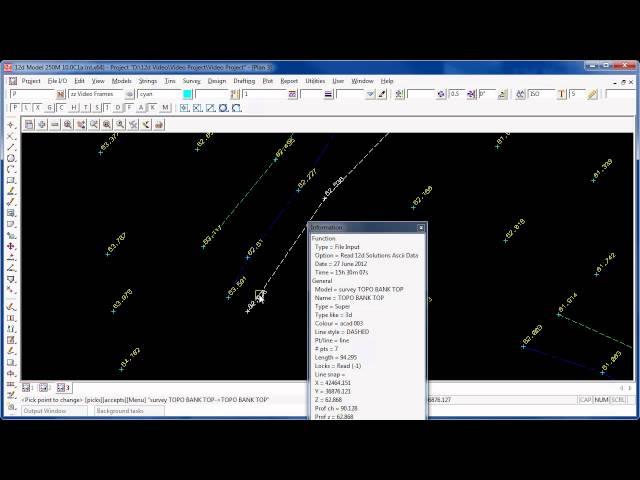 12d Model CAD - Vertex extend 3d