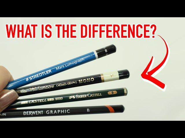 WHAT ARE THE BEST GRAPHITE PENCILS FOR DRAWING? Most popular brands comparison