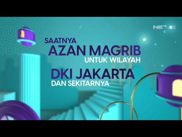 Adzan MAGHRIB NET. TV 2021 | Ramadhan 1442 H