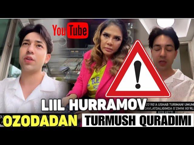 Ozoda nursaidovaga lil khuramov (Ozod Khuramov) turmush quramiz dedi