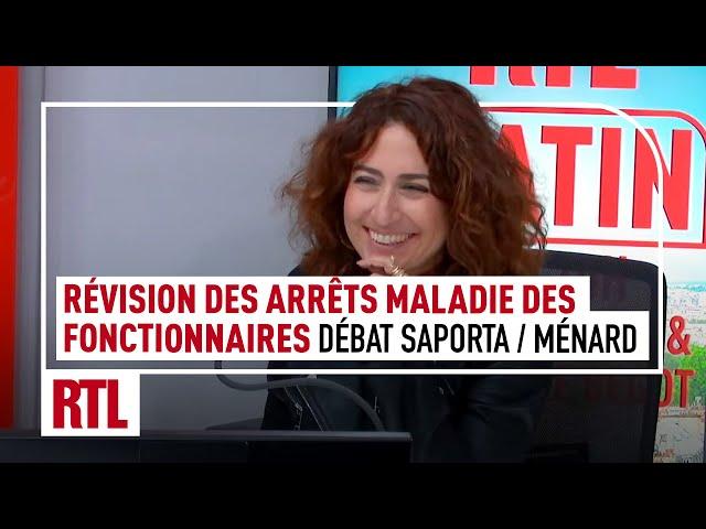 Révision des arrêts maladie des fonctionnaires : Débat Isabelle Saporta / Robert Ménard