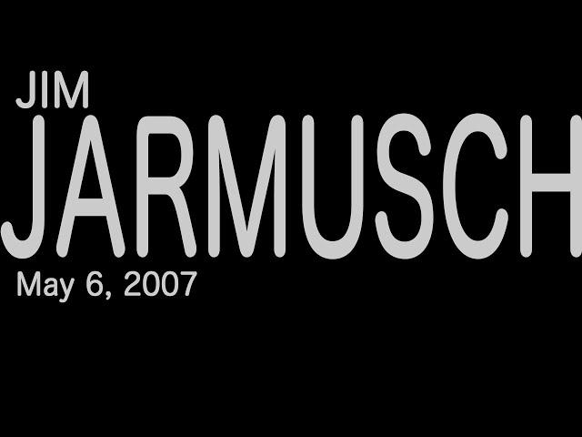 Jim Jarmusch: I Love To Take The Subway By Myself (2007)