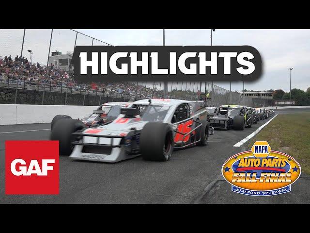 Stafford Weekly Highlights - NAPA Fall Final Weekend presented by GAF Roofing