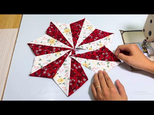 Easy Sewing Project for Beginner - Turn Scraps of Fabric Into Useful Items For The Kitchen