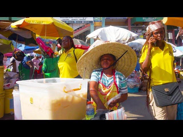 EXPLORE AFRICA CITY STREET MARKET WALK GHANA ACCRA MAKOLA