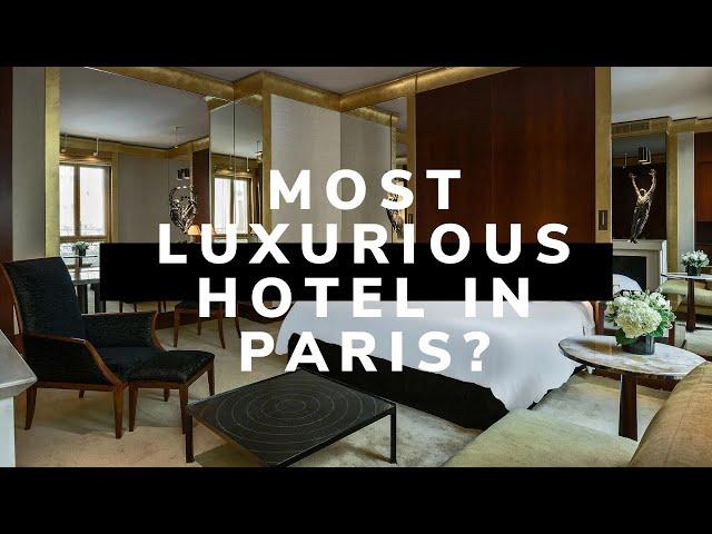 The Park Hyatt Paris Vendome: Most Luxurious Hotel in Paris?