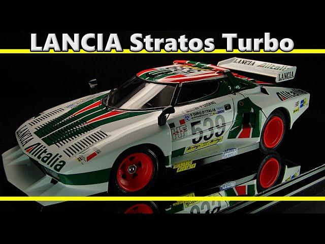 LANCIA STRATOS TURBO / Sandro Munari / TAMIYA 1/24 Gr.5 / Scale Model / full build / ASMR