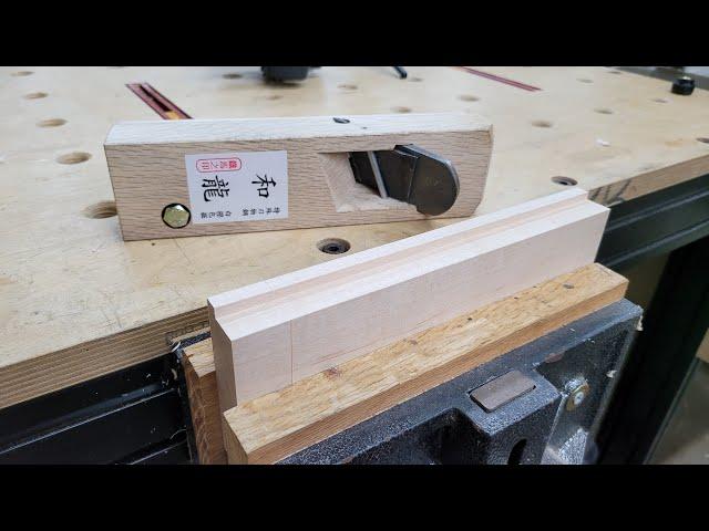 Sharpening and setup japanese rabbet plane