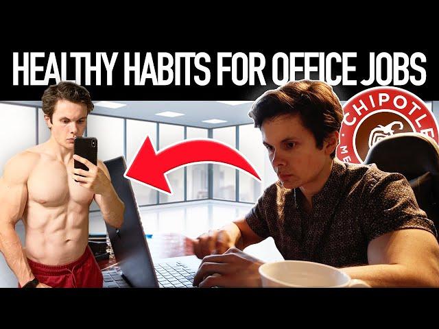 How To Stay In Shape Working A 9 TO 5 OFFICE JOB | Morning Routine + Healthy Meal Ideas