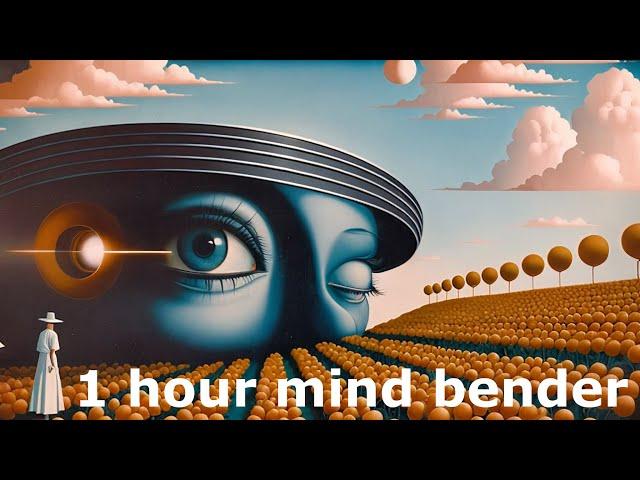 Surreal trip 4K AI Video art - 1 hour visuals