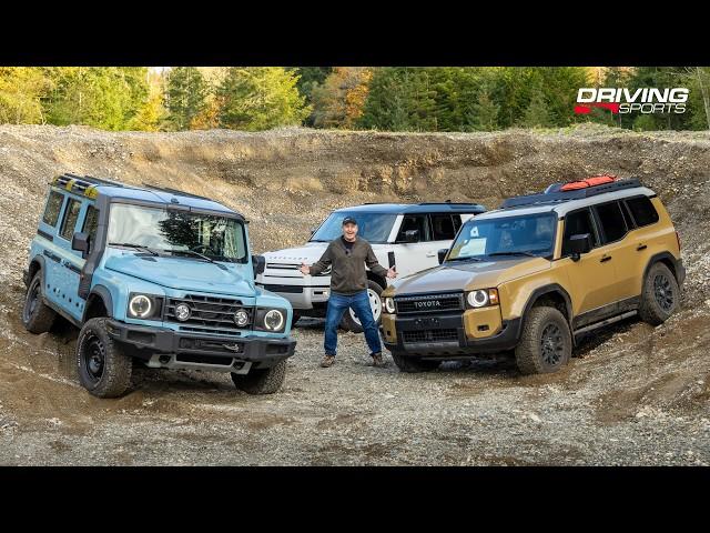 Off-Road SUV Shootout: Land Cruiser vs. Defender vs. Grenadier Trialmaster