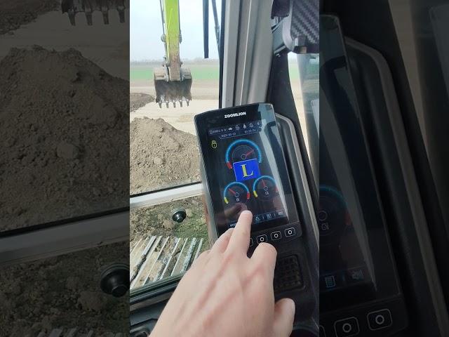 ЭКСКАВАТОР ZOOMLION УДИВИЛ!!!! 4 режима работы меняют экскаватор! #спецтехника #ZOOMLION