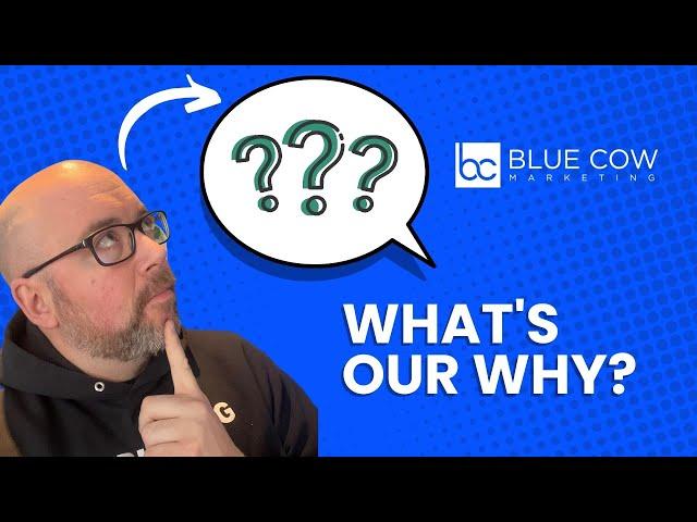 The Blue Cow Why! Why Choose Blue Cow Marketing? Grow Your Marketing, Sales, and Service