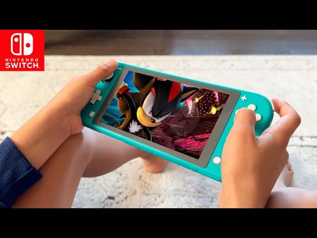 A Kid Review's Sonic X Shadow Generations on Nintendo Switch LITE